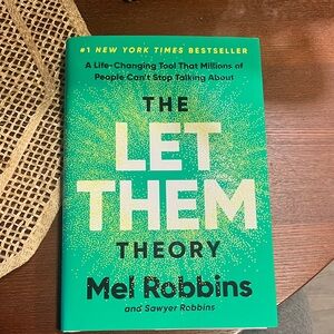 The Let Them Theory by Mel Robbins. Hardcover, brand new.